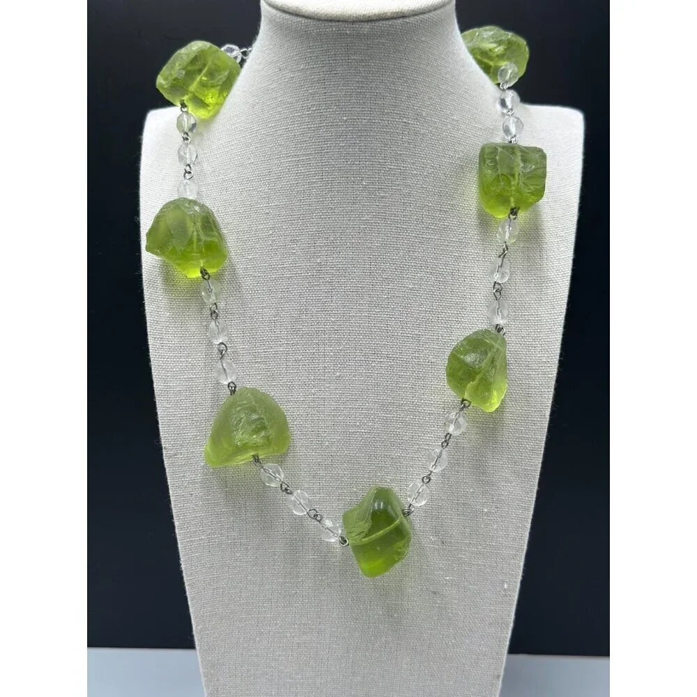Fashion Jewelry green chunky
